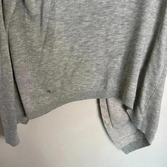 Lululemon Gray Pink Open Cardigan Size 4 - Picture 8 of 9